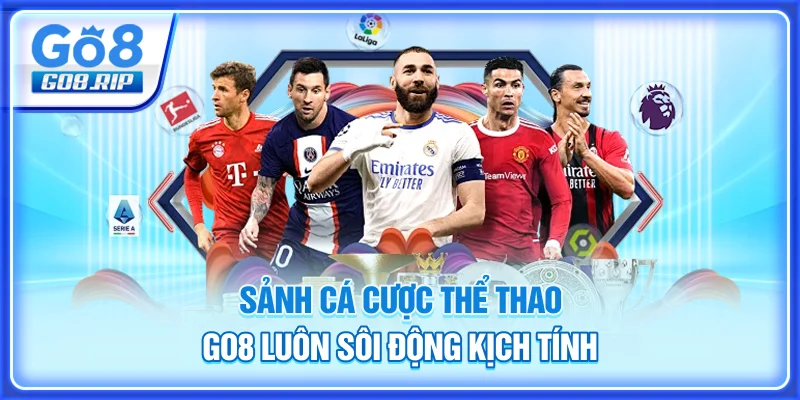 Sảnh cá cược thể thao GO8 luôn sôi động, kịch tính